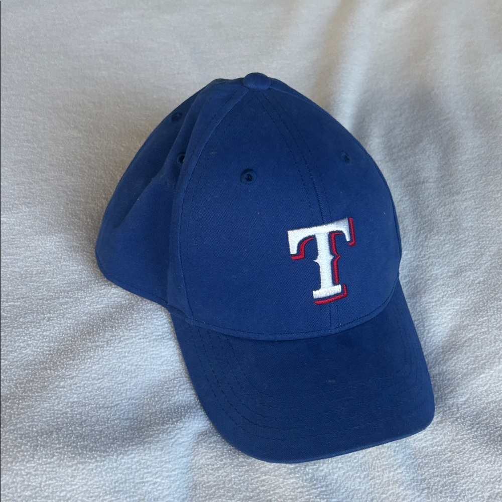Toddler size, Blue Texas Rangers Baseball Cap. Worn once